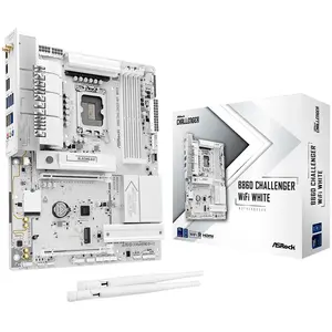 Carte mère ASRock B860 Challenger WiFi (Intel LGA 1851) (Blanc)