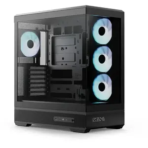 AeroCool P500B Digi-BK-v1 Black (ATX), Boîtier PC, Noir pas cher