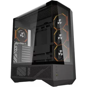 Darkflash Tech Darkflash DY460 computer case (White) + 4 ARGB fans (AT... pas cher