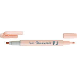 Surligneur bi-pointe Pentel Orange Pastel pas cher