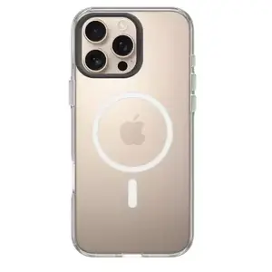 Coque RHINOSHIELD iPhone 16 pro max clear case MagSafe pas cher