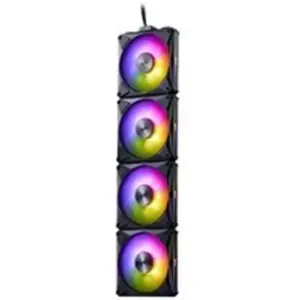 Adata Lüfter XPG HURRICANE MAG 120 (120mm ARGB PWM Fan 4er Pack)BK ret... pas cher