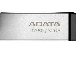 Adata - Clé usb 3.2 32 Go sans couvercle en métal (modèle UR350-32G-RSR/BK) pas cher