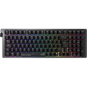 ASUS ROG Strix Morph 96 (DE, Filaire, Sans fil), Clavier, Noir pas cher