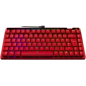 ASUS Tastatur Rog Falchion Ace 75 He Red (DE, Filaire), Clavier, Rouge