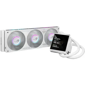 ASUS ROG Strix LC IV 360 ARGB LCD - White Edition