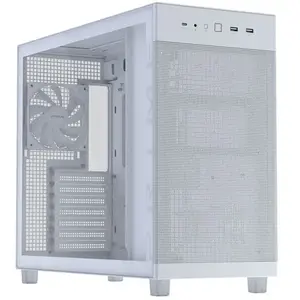 ASUS Geh PRIME AP303 TG WHITE (ATX), Boîtier PC, Blanc pas cher