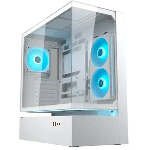 COUGAR CFV235 Mid Tower Glass Wit pas cher