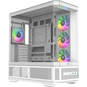Thermaltake View 370 TG ARGB Snow/White, Boîtier PC, Blanc pas cher