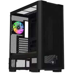 Thermaltake Tt S380 TG ARGB Black, Boîtier PC, Noir pas cher