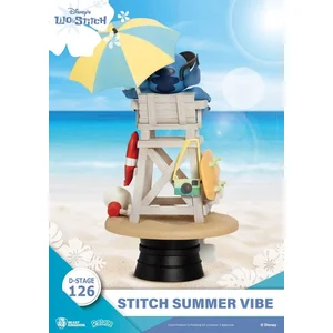 Figurine Innelec D-Stage Disney Lilo & Stitch Été pas cher
