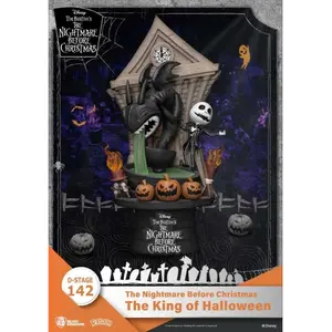 Beast Kingdom Toys D Stage Pvc Le Roi Des Figurines Cauchemar Avant Noël Halloween 15 Cm pas cher