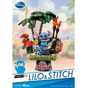 Figurine Innelec D-Stage Disney Lilo & Stitch Guitare pas cher