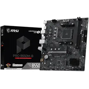 MSI MB AMD AM4 PRO B550M-B (AM4, AMD B550, mATX), Carte mère