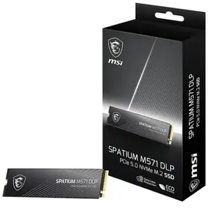 MSI SSD 2TB Spatium M571 (M.2 2280) PCIe Gen5 x4 NVMe (2000 Go, M.2 22... pas cher
