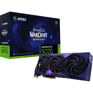 MSI GeForce RTX 5070 12G World of Warcraft MIDNIGHT VOID EDITION OC pas cher
