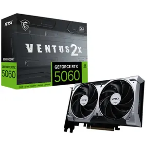 MSI RTX5060 VENTUS 2X OC V1 8GB GDDR7 HDMI 3xDP (8 Go, GDDR7), Carte g... pas cher