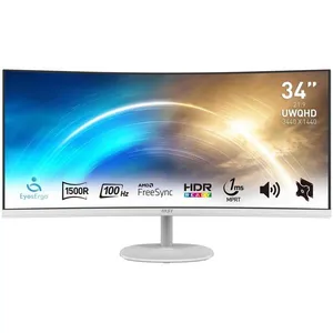 Écran PC - MSI - Pro MP341CQWDE - 34 Courbé - UWQHD - 100Hz pas cher