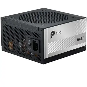 MSI PRO A850PL PCIE5 (850 W), Alimentation PC, Noir