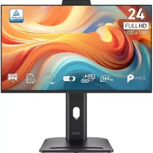 MSI PRO MP245PDG E14 (1920 x 1080 pixels, 23.80"), Moniteur, Noir pas cher