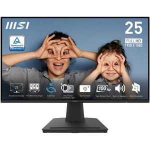 Écran bureautique - MSI - Pro MP252 - 24,5" Full HD - Dalle IPS - 100 Hz - Haut-parleurs intégrés pas cher