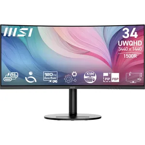MSI Modern MD342CQP (3440 x 1440 pixels, 34"), Moniteur, Noir pas cher