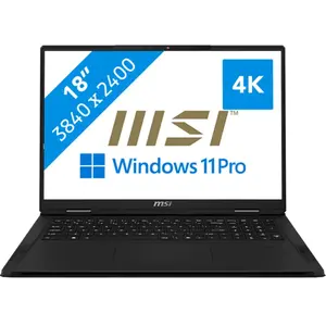 MSI CreatorPro X18 HX A14VMG-427NL QWERTY 9S7-182253-427