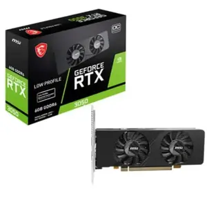 MSI RTX3050 LP E 6G OC 6GB GDDR6 HDMI DVI DP (6 Go), Carte graphique pas cher