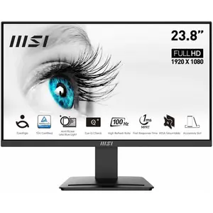 MSI Pro MP2412 (1920 x 1080 pixels, 23.80"), Moniteur, Noir pas cher