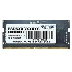Patriot Memory Patriot DDR5 8GB SIGNATURE 5600MHz SO-DIMM 1Rx4 - 8 Go ...