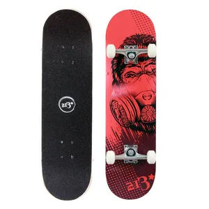 Comparateur de prix : 213 STREET Planche à roulettes - Gorilla - Skateboard Erable canadien - Roue 5.5cm - Pour Enfant - Rouge