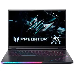 Acer Predator Helios 18 AI (18", 1000 Go, 32 Go, DE), Ordinateur porta...
