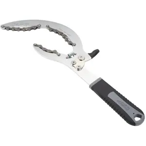 Fouet à chaîne/pince compatible e-bike/vae Super B Premium - argenté pas cher