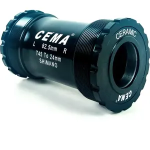 Cema Bracketas T45 Shimano-RVS-zwart pas cher