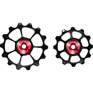 Comparateur de prix : Cema Jeu De Galets De Dérailleur De Vélo 12s Dura-ace Full Ceramic