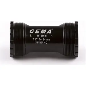 Cema Cuvettes De Boîtier De Pédalier T47 Threaded Stainless Steel Shimano pas cher
