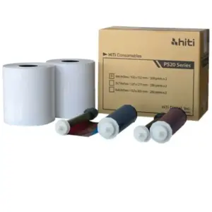 Hiti P52X 10 x 15cm Print Kit P-1000 G2.2 pas cher