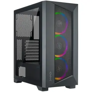 Boitier pc - panneaux lateraux Azza - CSAZ-460A OCTANE A - Octane 460A BK ATX  CSAZ-460A pas cher