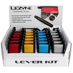 Comparateur de prix : LEZYNE Lever Box Lot de 24 Outils de réparation Multicolore