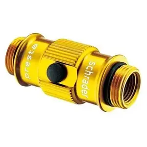 Embout de pompe à vélo Lezyne Flip Chuck - gold - TU pas cher