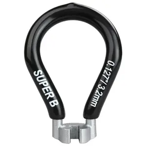 SUPER-B Clé à rayons 3,2 mm x 0,127 mm Noir pas cher