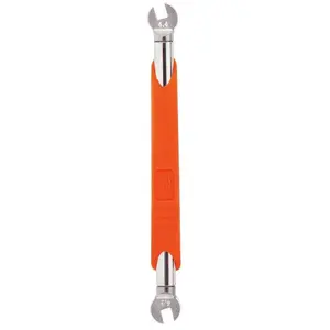 Super B Shimano Double Spaaksleutel Oranje 4.3/4.4 mm pas cher