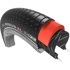Buitenband CST Brooklyn Pro 28 x 2.00 / 50-622mm - zwart met reflectie pas cher