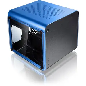 Raijintek Metis EVO TG (Mini-ITX), Boîtier PC, Bleu, Noir pas cher