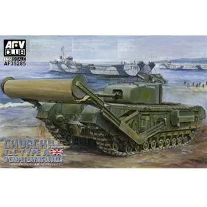 AFV Club Maquette Char : Churchill Tlc Type A Avec Carpet Laying Devices, 1944 pas cher