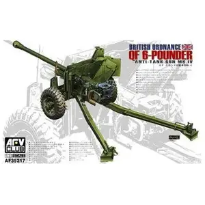 Comparateur de prix : Maquette 1/35 : Canon Antichars Britannique Mk.4 Qf 6 Pounder-Afv Club