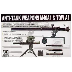 AFV-Club AFV Club 35021 Anti-Tank Weapons Set 1:35 Schaal Modelbouw Accessoires pas cher