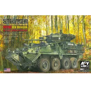 AFV Club Modelbouwpakket Militaire voertuigen - AF35391 M1296 Stryker ICV-Dragoon met ESA MWO Upgrade - Amerikaans Pantservoertuig Plastic - 1:35 - Modelbouw