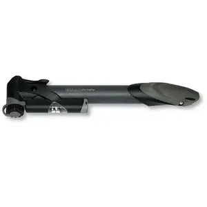 Pompe à vélo mini avec manomètre - GIYO - Taille unique - Noir pas cher