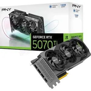 PNY Carte graphique GeForce RTX 5070 Ti 16GB VCG5070T16TFXPB1 (16 Go),... pas cher